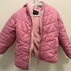 Sequoia Pink Puffer Jacket for Kids size 5